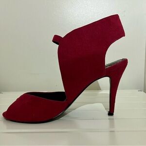 Red Nine West Heels